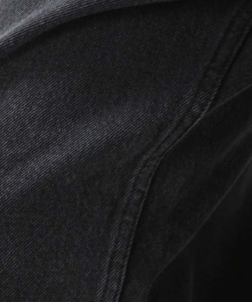 RAGEBLUE（レイジブルー）の「タックバルーン/デニムワイドパンツ/229429（デニムパンツ・メンズ・ブラック/ネイビー/ブルー・MEDIUM/LARGE）」の11枚目の写真