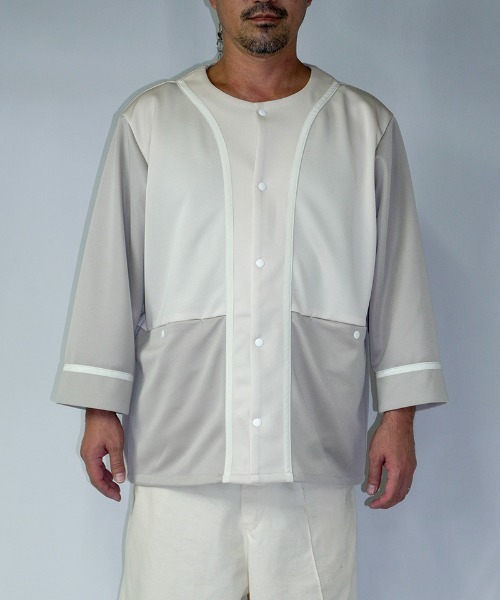 masterkey(マスターキー)の「mj8324-BABE RUTH-J ジャケット(ノーカラージャケット・メンズ・ブラック/ホワイト系その他・1/2)」の11枚目の写真