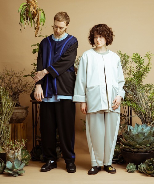 masterkey(マスターキー)の「mj8324-BABE RUTH-J ジャケット(ノーカラージャケット・メンズ・ブラック/ホワイト系その他・1/2)」の13枚目の写真