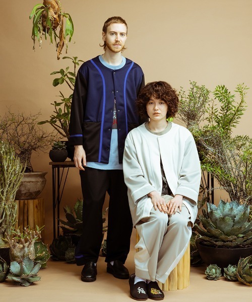 masterkey(マスターキー)の「mj8324-BABE RUTH-J ジャケット(ノーカラージャケット・メンズ・ブラック/ホワイト系その他・1/2)」の18枚目の写真