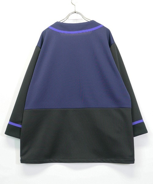 masterkey(マスターキー)の「mj8324-BABE RUTH-J ジャケット(ノーカラージャケット・メンズ・ブラック/ホワイト系その他・1/2)」の7枚目の写真