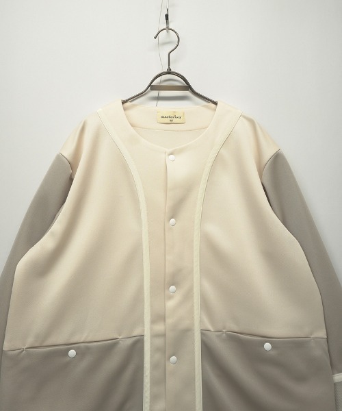 masterkey(マスターキー)の「mj8324-BABE RUTH-J ジャケット(ノーカラージャケット・メンズ・ブラック/ホワイト系その他・1/2)」の19枚目の写真