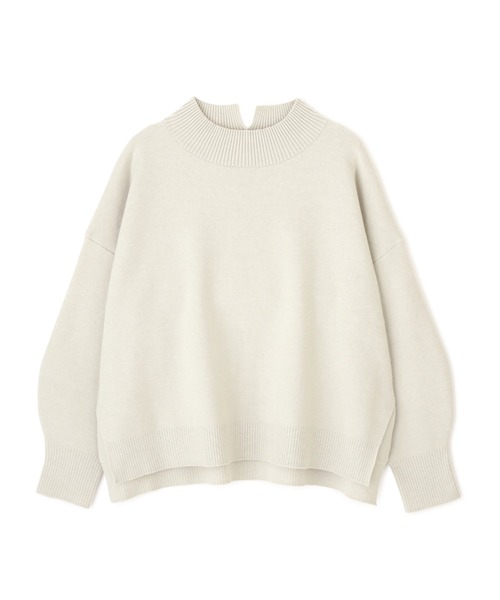 NATURAL BEAUTY BASIC（ナチュラルビューティーベーシック）の「ダブルジャガードプルオーバー（ニット/セーター・レディース・ピンク/ブラウン/ライトグリーン・MEDIUM）」の16枚目の写真