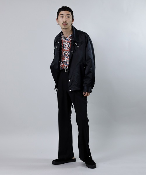 Iroquois VINTAGE SATIN COACH JK サイズ2 Iroquois VINTAGE SATIN COACH JK サイズ2 ジャケット・アウター