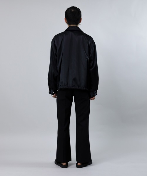 Iroquois VINTAGE SATIN COACH JK サイズ2 Iroquois VINTAGE SATIN COACH JK サイズ2 ジャケット・アウター