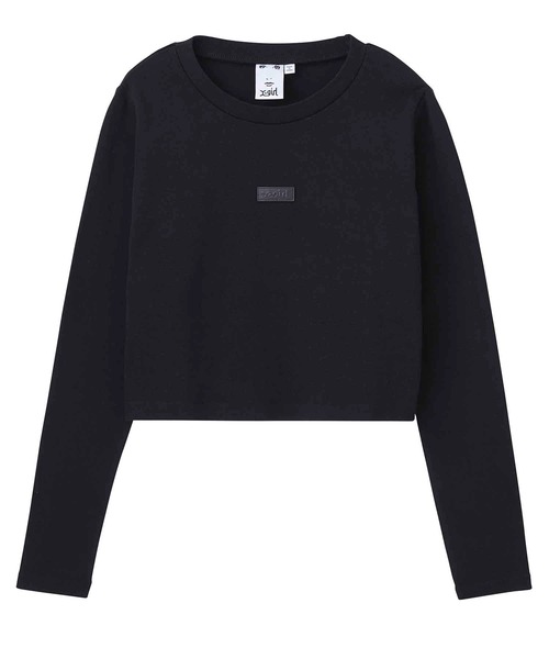 X-girl（エックスガール）の「COMPACT L/S TOP（Tシャツ/カットソー・レディース・ブラック/ホワイト・S/M）」の21枚目の写真