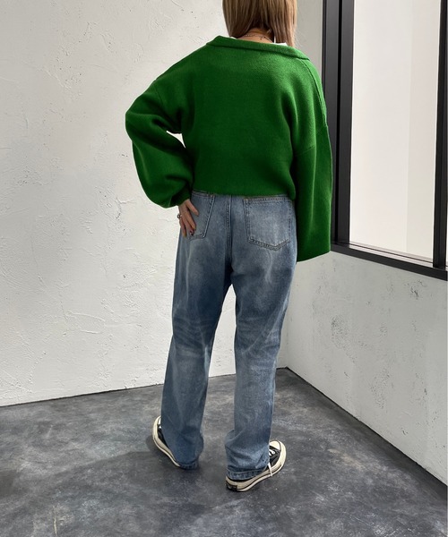 apres jour mignon（アプレジュールミニョン）の「アソートジップカーディガン【ZOZOTOWN限定アイテム】（カーディガン/ボレロ・レディース・ブラック/ダークグリーン/アイボリー/ブラック系その他/グリーン系その他・X-LARGE/フリー）」の13枚目の写真