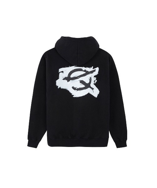 OY（オーワイ）の「『OY/オーワイ』PAINT LOGO HOODIE/ペイントロゴフーディー プルオーバーパーカー（パーカー・メンズ・ホワイト/ブラック/グリーン・FREE）」の19枚目の写真