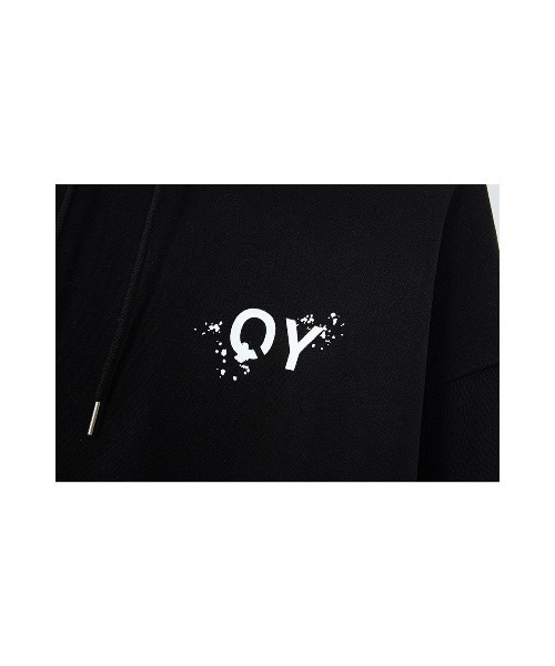 OY（オーワイ）の「『OY/オーワイ』PAINT LOGO HOODIE/ペイントロゴフーディー プルオーバーパーカー（パーカー・メンズ・ホワイト/ブラック/グリーン・FREE）」の20枚目の写真