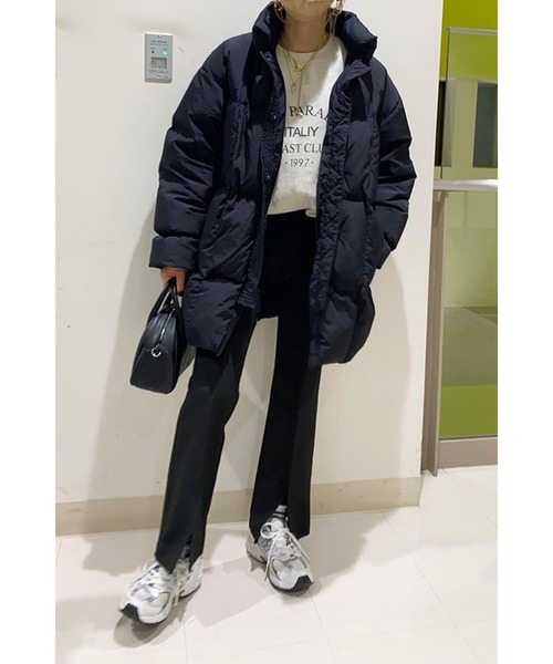 Bonjour Sagan(ボンジュールサガン)の「フロントスリットフレアパンツ(その他パンツ・レディース・ブラック/モカ・FREE)」の17枚目の写真