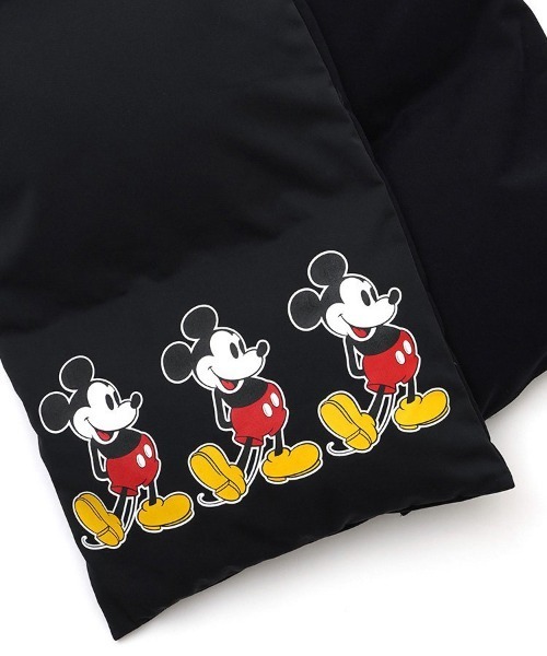 FACETASM(ファセッタズム)の「【FACETASM】MICKEY DOWN MUFFLER(マフラー・メンズ・ブラック・ONESIZE)」の2枚目の写真