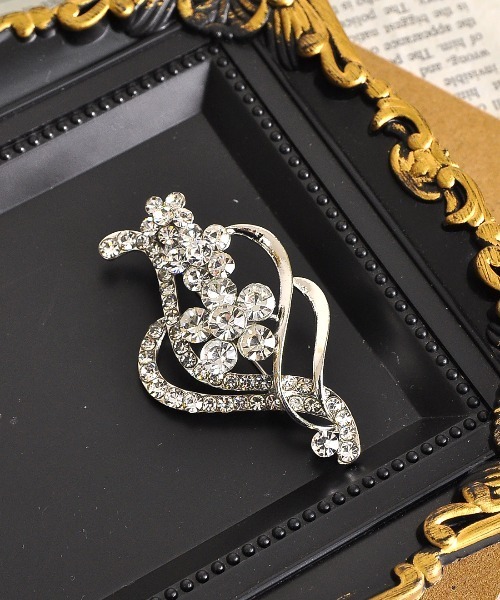 Resonance ゴージャス キラキラ フラワー ブローチ ブローチ コサージュ Tone Select Goods トーンセレクトグッズ のファッション通販 Zozotown