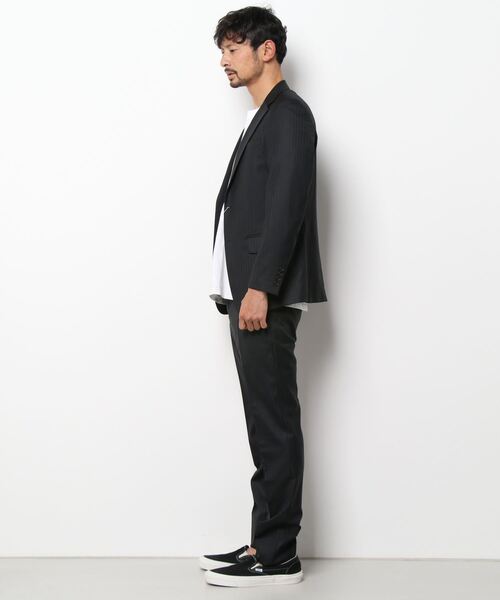 COMME CA ISM（コムサイズム）の「＜スーツ＞ シャドーストライプ レギュラーモデル（セットアップ・メンズ・ブラック・LL/XS）」の2枚目の写真
