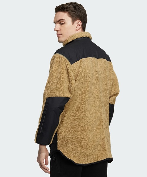 adidas（アディダス）の「PRSVE ボア フリース ジャケット