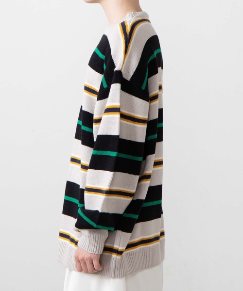 WEGO（ウィゴー）の「WEGO/マルチボーダーBIGプルオーバー（ニット/セーター・メンズ・その他1/その他2・FREE）」の20枚目の写真