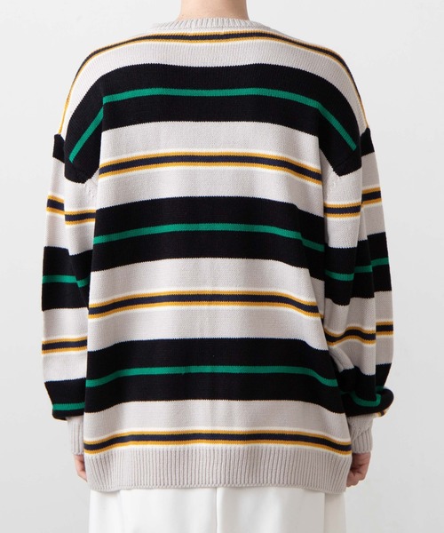 WEGO（ウィゴー）の「WEGO/マルチボーダーBIGプルオーバー（ニット/セーター・メンズ・その他1/その他2・FREE）」の21枚目の写真