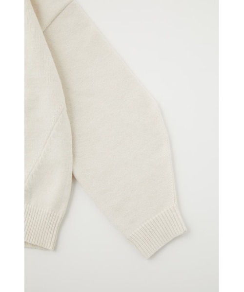 MOUSSY（マウジー）の「H／N COCOON SLEEVE ニット（ニット/セーター・レディース・ブラック/ダークブラウン/ターコイズブルー/アイボリー・FREE）」の14枚目の写真