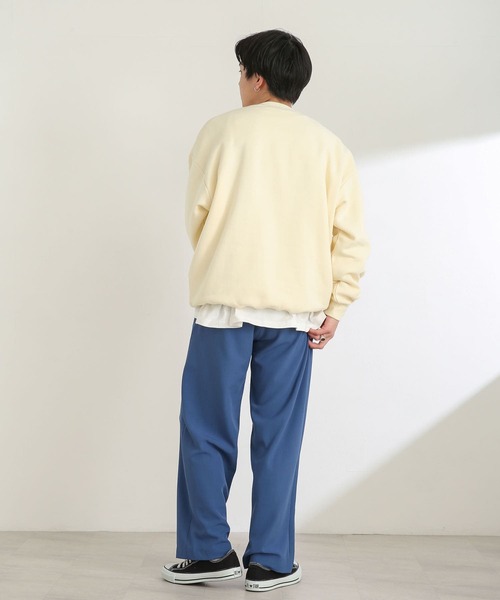 SENSE OF PLACE by URBAN RESEARCH(センスオブプレイスバイアーバンリサーチ)の「『ユニセックス』カレッジグラフィックスウェットシャツ(スウェット・メンズ・アイボリー/ピンク/ブラック/ライトブルー・LARGE/X-LARGE/MEDIUM)」の11枚目の写真