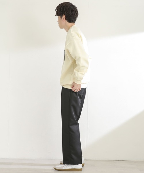 SENSE OF PLACE by URBAN RESEARCH(センスオブプレイスバイアーバンリサーチ)の「『ユニセックス』カレッジグラフィックスウェットシャツ(スウェット・メンズ・アイボリー/ピンク/ブラック/ライトブルー・LARGE/X-LARGE/MEDIUM)」の13枚目の写真