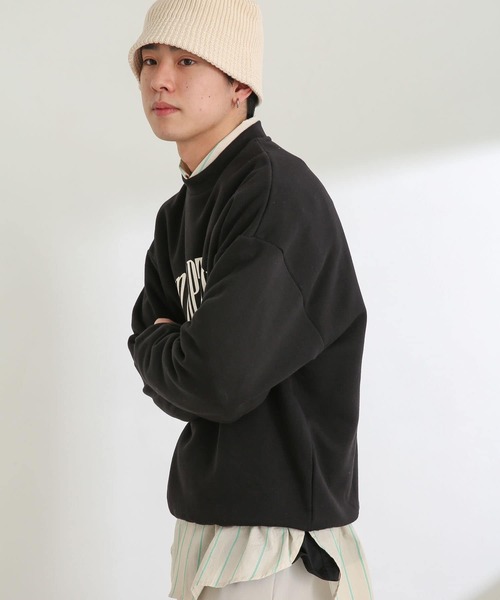 SENSE OF PLACE by URBAN RESEARCH(センスオブプレイスバイアーバンリサーチ)の「『ユニセックス』カレッジグラフィックスウェットシャツ(スウェット・メンズ・アイボリー/ピンク/ブラック/ライトブルー・LARGE/X-LARGE/MEDIUM)」の16枚目の写真