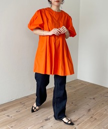 puff sleeve tunic po / パフスリーブチュニックプルオーバー