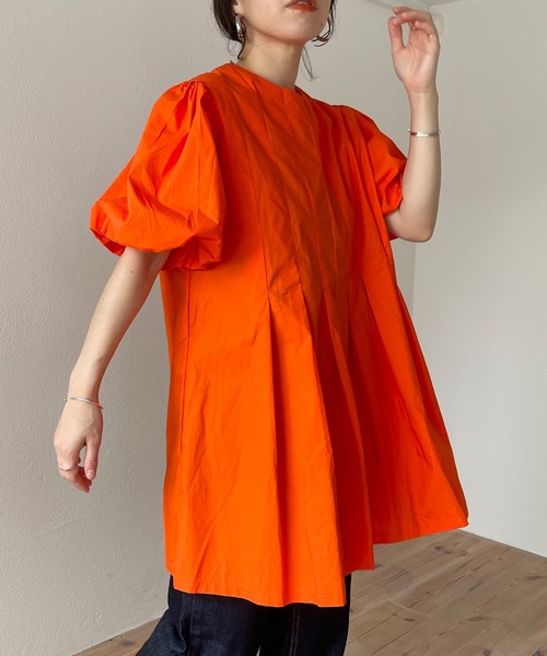 OHGA オオガ PUFF TUNIC パフチュニック ブラック F OHGA オオガ PUFF TUNIC パフチュニック ブラック F OHGA オオガ