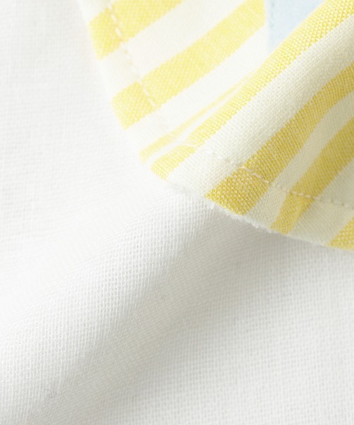 baby cheer（ベイビーチアー）の「汗取りパッドねこ【日本製】（その他ベビー用品・キッズ・イエロー・FREE）」の5枚目の写真