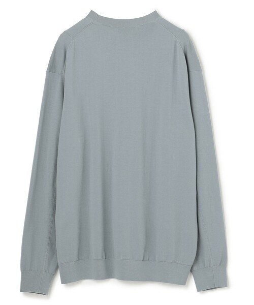 JOSEPH STUDIO(ジョゼフストゥディオ)の「コットンプレーンニット(ニット/セーター・メンズ・オリーブ系/スカイブルー系・MEDIUM/LARGE)」の16枚目の写真