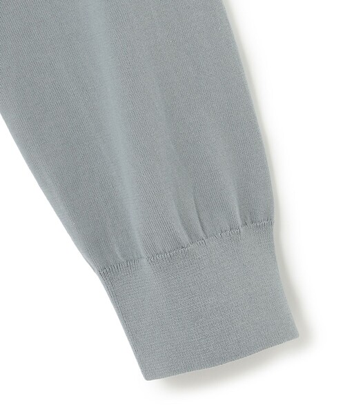 JOSEPH STUDIO(ジョゼフストゥディオ)の「コットンプレーンニット(ニット/セーター・メンズ・オリーブ系/スカイブルー系・MEDIUM/LARGE)」の18枚目の写真