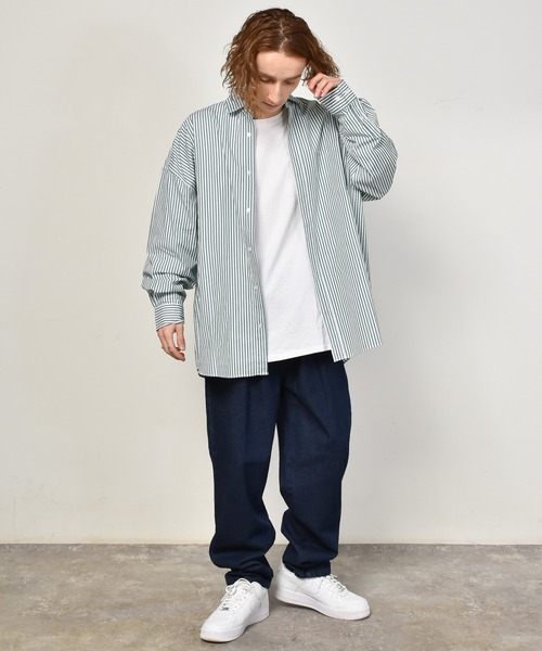 confect ロンドンストライプレギュラーカラーシャツ 生成り×ブラック ロンドンストライプシャツ。 | 表参道店 | CONFECT Shop Blog