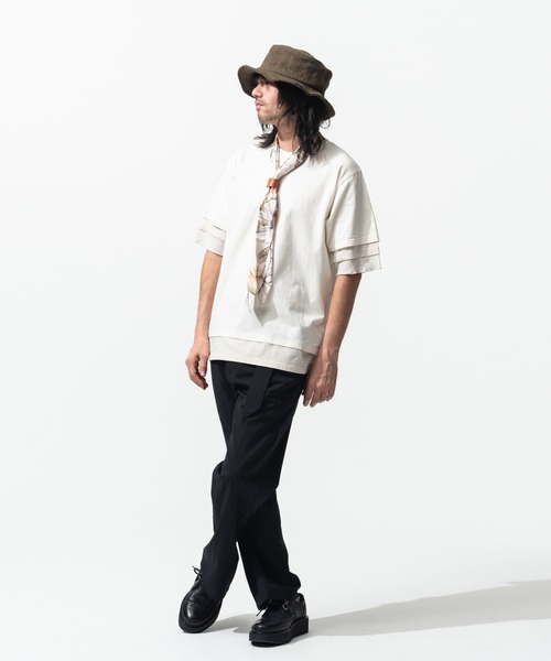 glamb(グラム)の「Jute Bucket Hat / ジュートバケットハット(ハット・メンズ・ベージュ/ブラウン/ブラック・L/M)」の19枚目の写真