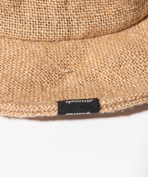 glamb(グラム)の「Jute Bucket Hat / ジュートバケットハット(ハット・メンズ・ベージュ/ブラウン/ブラック・L/M)」の9枚目の写真
