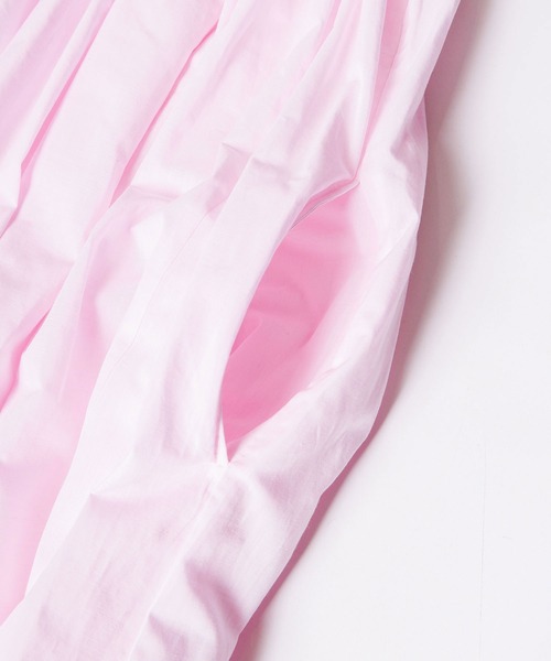 COTTON LINEN NIGHT DRESS コットンリネンナイトドレス