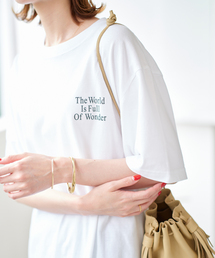 JOURNAL STANDARD | BACK LOGO WORLD Tシャツ(Tシャツ/カットソー)