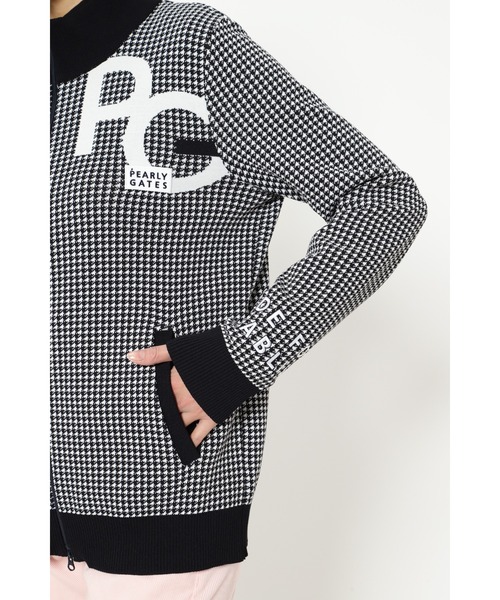 PEARY GATES «パーリーゲイツ» 千鳥柄 カーディガン アウター PEARY GATES «パーリーゲイツ» 千鳥柄 カーディガン アウター