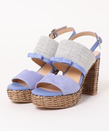 JILLSTUART shoe | バックストラップラタン風プラットフォームサンダル(サンダル)