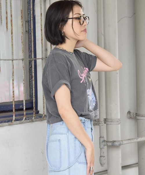 NASA(ナサ)の「【NASA】プリントTシャツ / Space Exploration Rock Tee(Tシャツ/カットソー・レディース・チャコールグレー/アイボリー・FREE)」の22枚目の写真