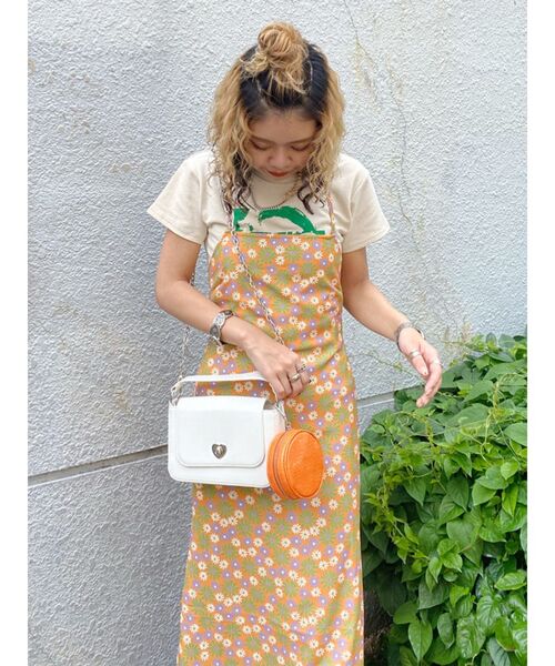 jouetie（ジュエティ）の「デイジーパターンワンピース（ワンピース・レディース・ブルー/オレンジ/ブラック・MEDIUM）」の20枚目の写真