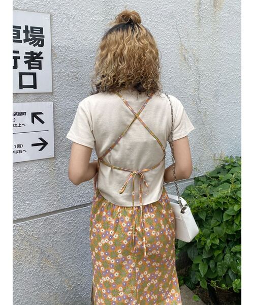 jouetie（ジュエティ）の「デイジーパターンワンピース（ワンピース・レディース・ブルー/オレンジ/ブラック・MEDIUM）」の21枚目の写真