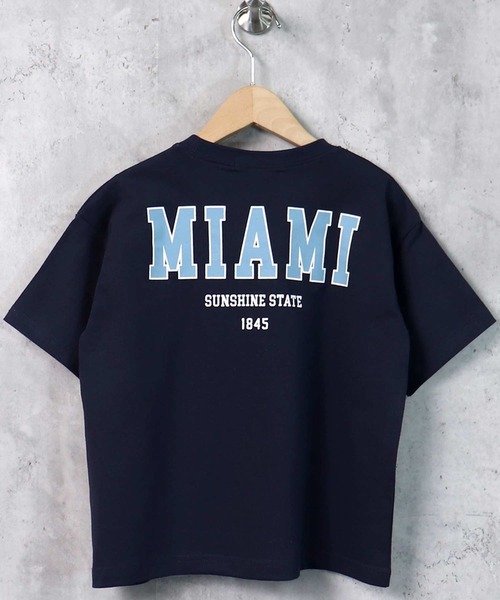 THE CASUAL（カジュアル）の「プリントデザイン 半袖 ビッグT キッズ（Tシャツ/カットソー・キッズ・オフホワイト/ベージュ/チャコール/ブラック/ネイビー/ホワイト系/モカ/ダークグリーン/ミント・160cm/120cm/140cm/110cm/130cm/150cm/100cm）」の9枚目の写真