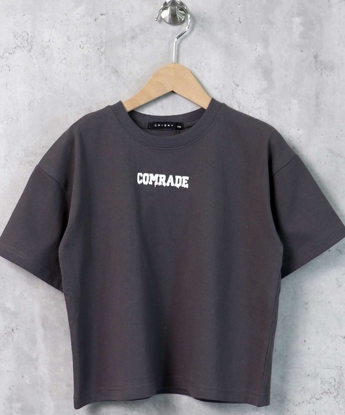 THE CASUAL（カジュアル）の「プリントデザイン 半袖 ビッグT キッズ（Tシャツ/カットソー・キッズ・オフホワイト/ベージュ/チャコール/ブラック/ネイビー/ホワイト系/モカ/ダークグリーン/ミント・160cm/120cm/140cm/110cm/130cm/150cm/100cm）」の21枚目の写真