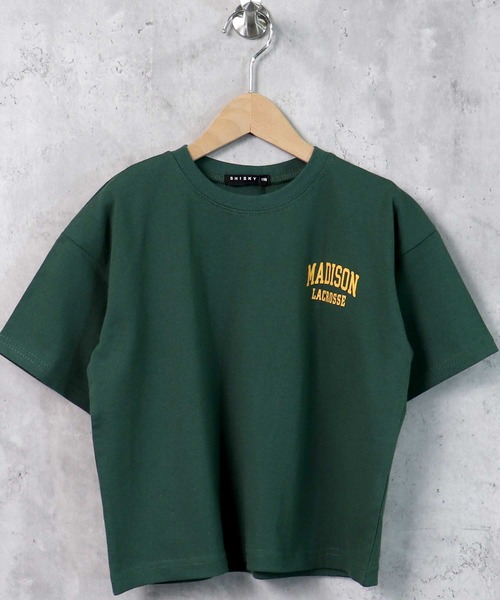 THE CASUAL（カジュアル）の「プリントデザイン 半袖 ビッグT キッズ（Tシャツ/カットソー・キッズ・オフホワイト/ベージュ/チャコール/ブラック/ネイビー/ホワイト系/モカ/ダークグリーン/ミント・160cm/120cm/140cm/110cm/130cm/150cm/100cm）」の12枚目の写真