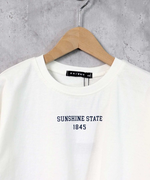 THE CASUAL（カジュアル）の「プリントデザイン 半袖 ビッグT キッズ（Tシャツ/カットソー・キッズ・オフホワイト/ベージュ/チャコール/ブラック/ネイビー/ホワイト系/モカ/ダークグリーン/ミント・160cm/120cm/140cm/110cm/130cm/150cm/100cm）」の15枚目の写真