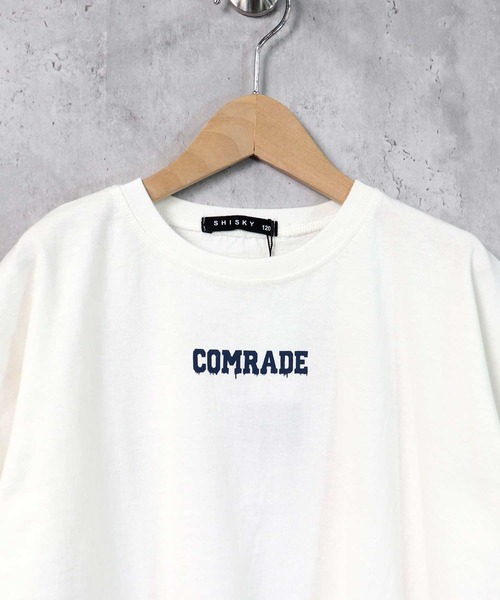 THE CASUAL（カジュアル）の「プリントデザイン 半袖 ビッグT キッズ（Tシャツ/カットソー・キッズ・オフホワイト/ベージュ/チャコール/ブラック/ネイビー/ホワイト系/モカ/ダークグリーン/ミント・160cm/120cm/140cm/110cm/130cm/150cm/100cm）」の10枚目の写真