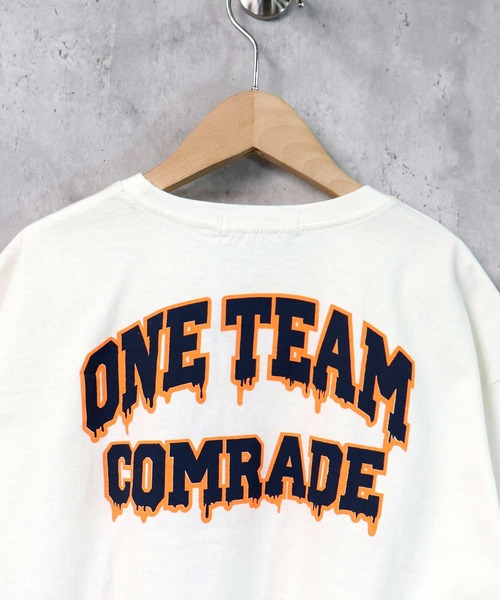 THE CASUAL（カジュアル）の「プリントデザイン 半袖 ビッグT キッズ（Tシャツ/カットソー・キッズ・オフホワイト/ベージュ/チャコール/ブラック/ネイビー/ホワイト系/モカ/ダークグリーン/ミント・160cm/120cm/140cm/110cm/130cm/150cm/100cm）」の20枚目の写真