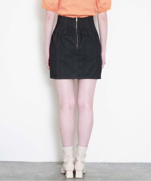 archives（アルシーヴ）の「ハイウェストデニムミニスカート（デニムスカート・レディース・ロイヤルブルー/アイボリー/ブラック・MEDIUM）」の22枚目の写真