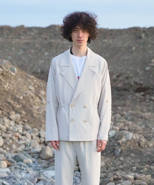 Iroquois（イロコイ）の「REFLAX WEATHER CLOTH JK（その他アウター・メンズ・ブラック/ベージュ/カーキ・1/2/3）」の14枚目の写真