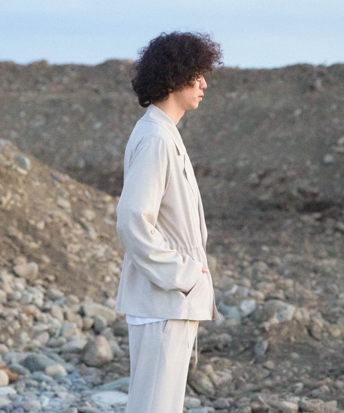 Iroquois（イロコイ）の「REFLAX WEATHER CLOTH JK（その他アウター・メンズ・ブラック/ベージュ/カーキ・1/2/3）」の15枚目の写真