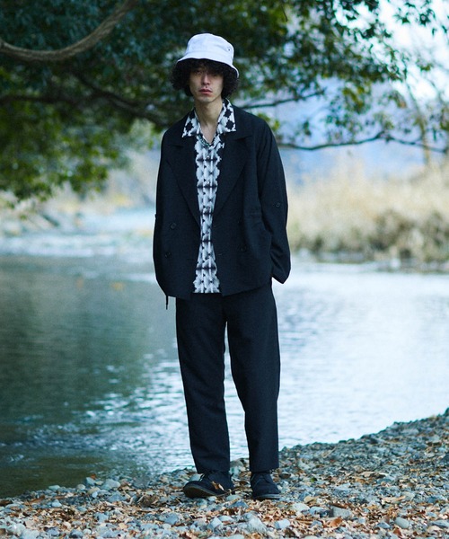 Iroquois（イロコイ）の「REFLAX WEATHER CLOTH JK（その他アウター・メンズ・ブラック/ベージュ/カーキ・1/2/3）」の4枚目の写真