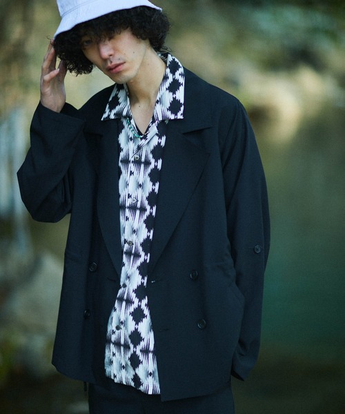 Iroquois（イロコイ）の「REFLAX WEATHER CLOTH JK（その他アウター・メンズ・ブラック/ベージュ/カーキ・1/2/3）」の5枚目の写真